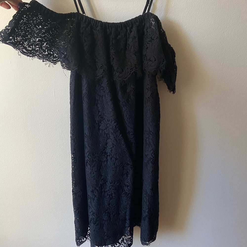 Madewell Lace Off-Shoulder Dress